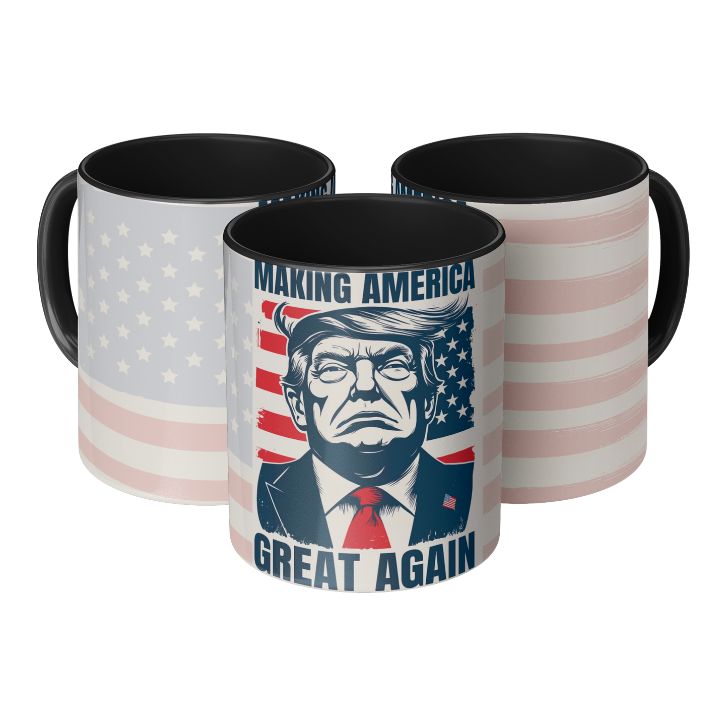 MAGA_KING_11oz_Black_Accent_Mug_Mug_3pc_TriangleView_Mockup.png