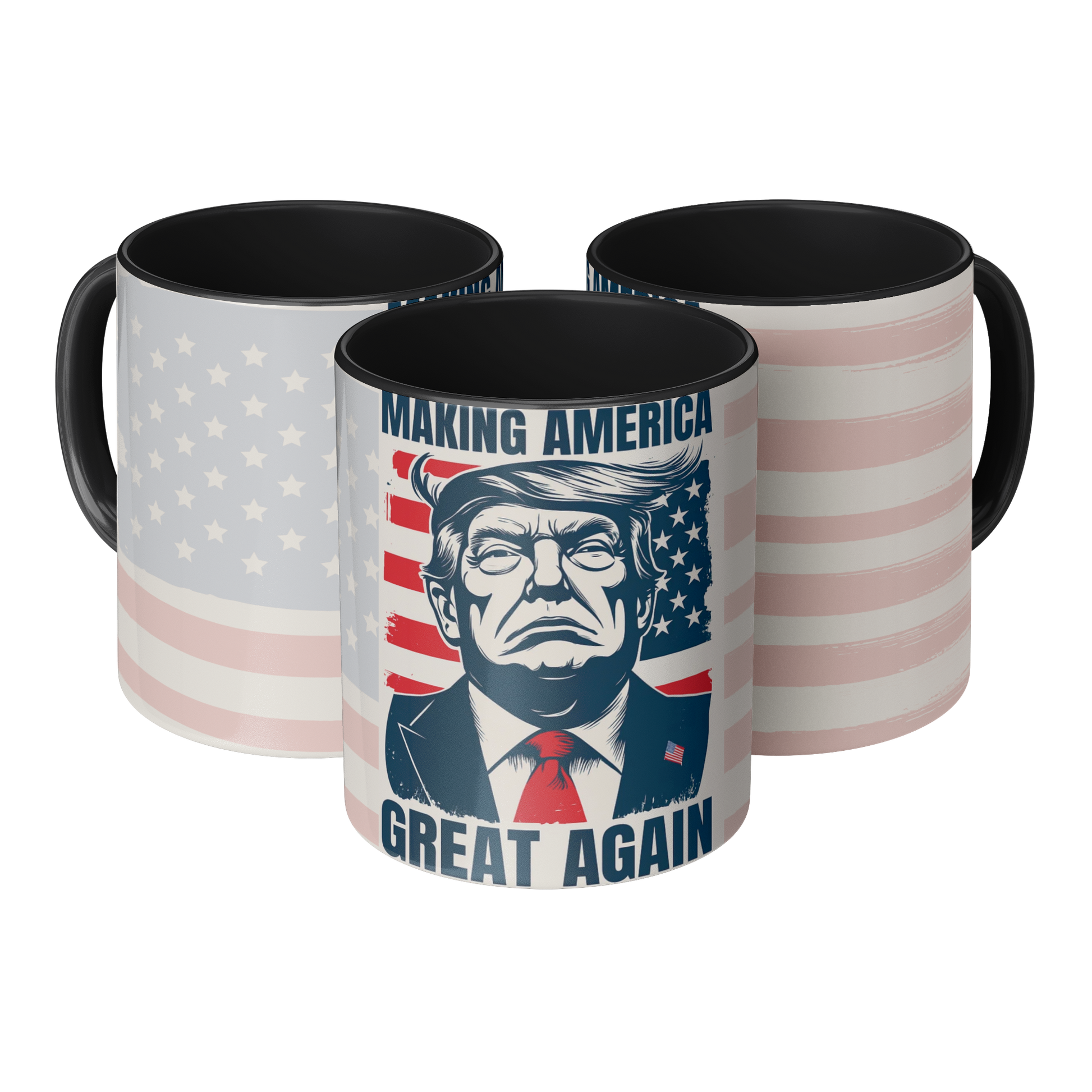 MAGA_KING_11oz_Black_Accent_Mug_Mug_3pc_TriangleView_Mockup.png